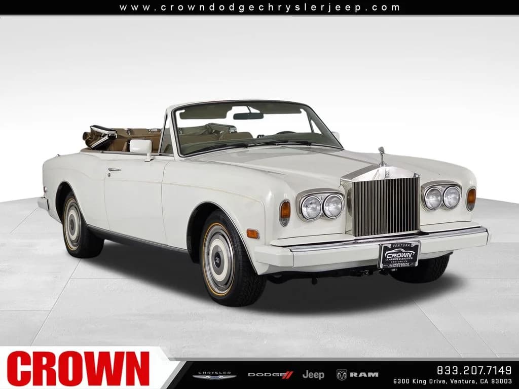1988 Rolls-Royce Corniche Convertible